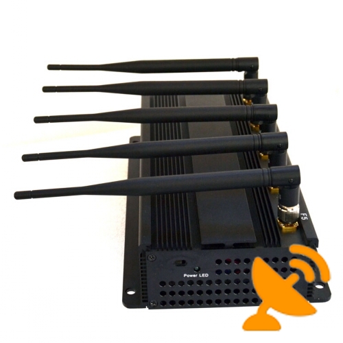 Wall Mounted High Power Cell Phone Jammer + Wifi Jammer - Click Image to Close