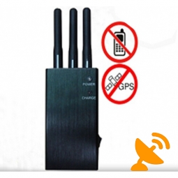 Portable Cell Phone Jammer + Wireless Video Blocker 5 Band