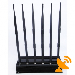 3G Cell Phone Blocker Jammer + Wifi UHF VHF Signal