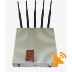 3G Mobile Phone Signal Jammer Blocker with Remote Control