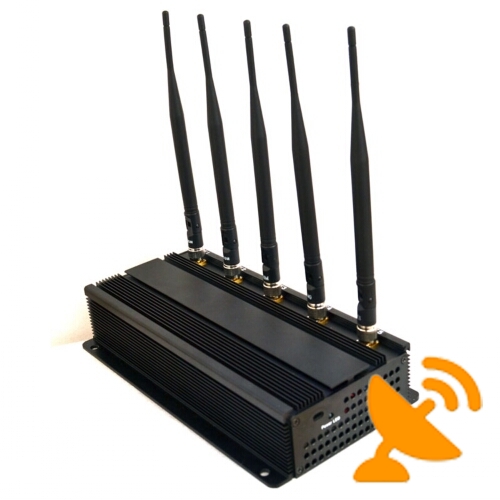 Wall Mounted High Power Cell Phone Jammer + Wifi Jammer - Click Image to Close