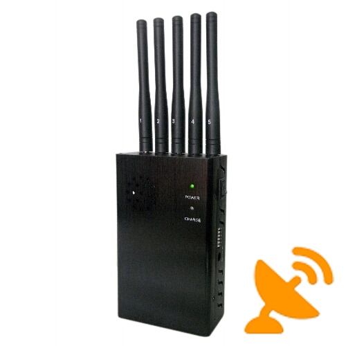 3W Handheld Cell Jammer + GPS Blocker + Wifi Jammer with Fan - Click Image to Close