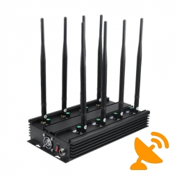 8 Band Cell Phone Signal Jammer Terminator for Mobile Phone, WiFi Bluetooth, UHF, VHF, GPS, LoJack