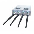 Adjustable + Remote Control Cell Phone Jammer with Cooling Fan